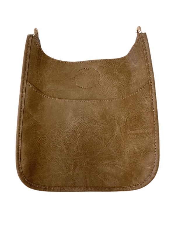 Ahdorned Classic Vegan Leather Messenger Bag
