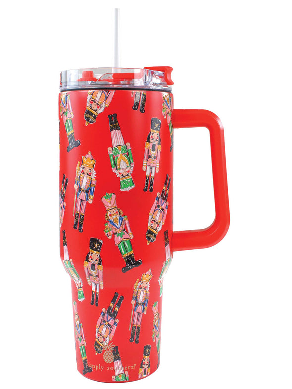 Red Nutcracker 40oz Tumbler
