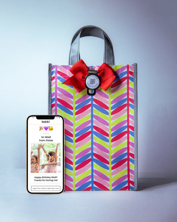Tokki QR Card And Medium Gift Bag In 6 Options
