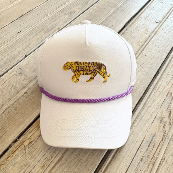 Tigers Geaux Game Day Rope Hat