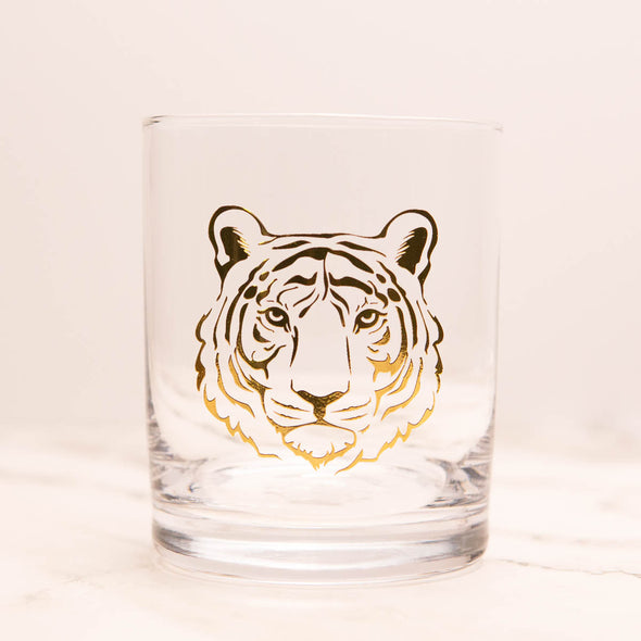 Tiger Rocks Glass Gift Set (set of 2)