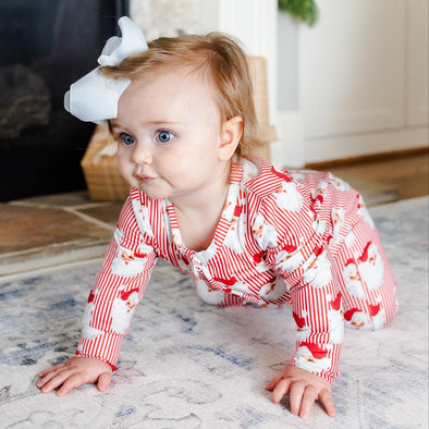 Infant Annie Red Santa Baby Onesie (0-18M)