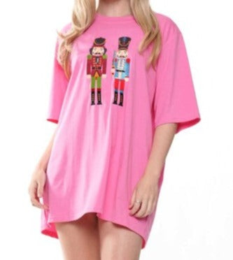 Sequined Nutcrackers Dress or Tunic (S-XXL)