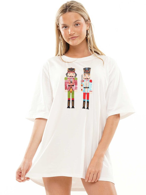 Sequined Nutcrackers Dress or Tunic (S-XXL)