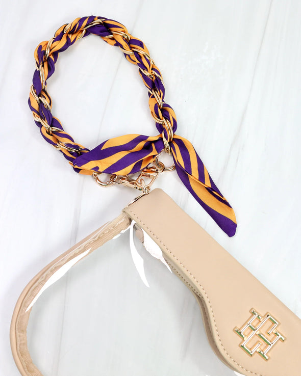 Serafina Game Day Scarf Purse Chain in 2 Options