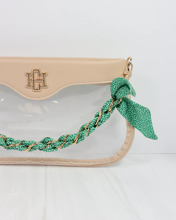 Serafina Game Day Scarf Purse Chain in 2 Options
