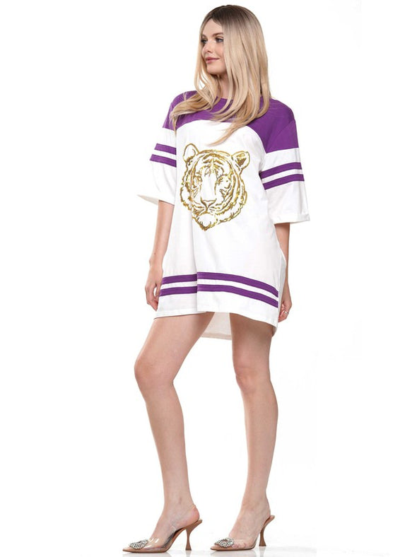 Tiger T Shirt Dress