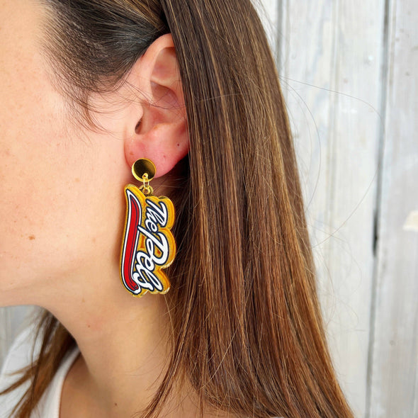 The Pels Double Layer Acrylic Earring