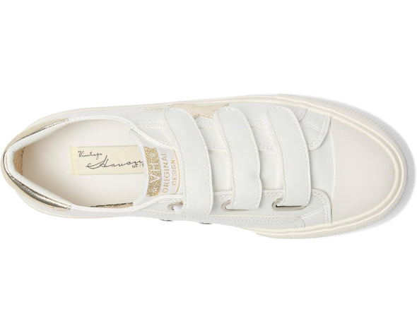 Vintage Havana Retro 5 Three Strap Wedged Sneaker