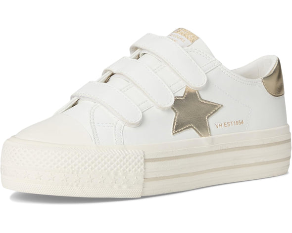 Vintage Havana Retro 5 Three Strap Wedged Sneaker