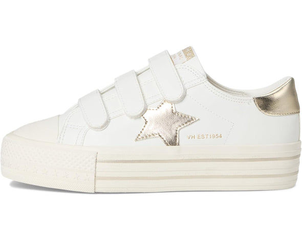 Vintage Havana Retro 5 Three Strap Wedged Sneaker