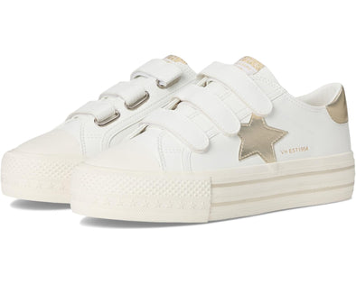 Vintage Havana Retro 5 Three Strap Wedged Sneaker