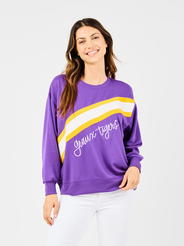 Sarah Geaux Tigers Sweatshirt (XS-2X)