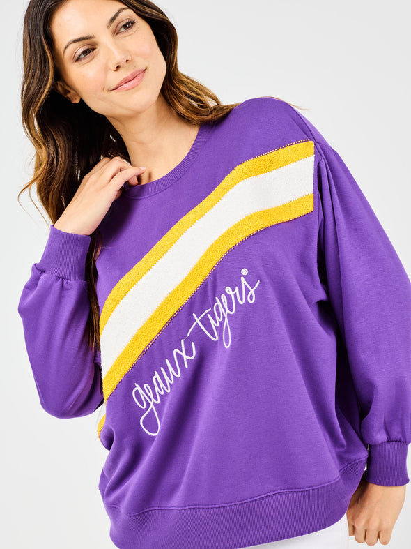 Sarah Geaux Tigers Sweatshirt (XS-2X)