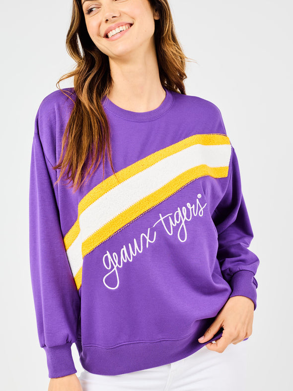Sarah Geaux Tigers Sweatshirt (XS-2X)