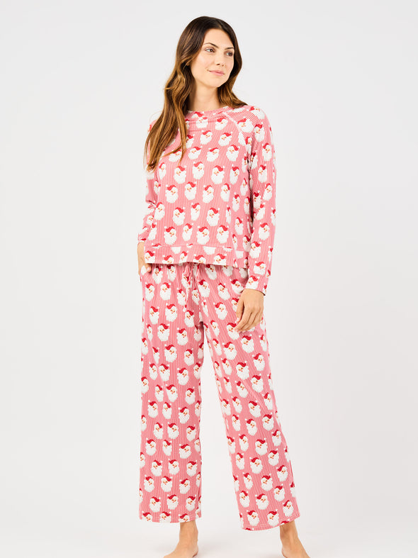 Women's Annie Red Santa Baby Pajama Set (XS-2X)