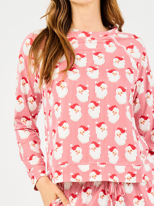 Women's Annie Red Santa Baby Pajama Set (XS-2X)