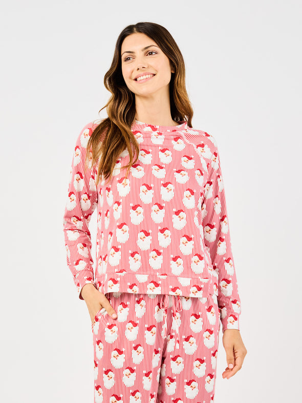 Women's Annie Red Santa Baby Pajama Set (XS-2X)