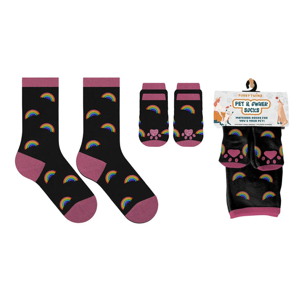 Pet And Owner Sock Sets in 6 Options