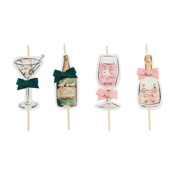 Drink Icon Earring Set in 4 Options