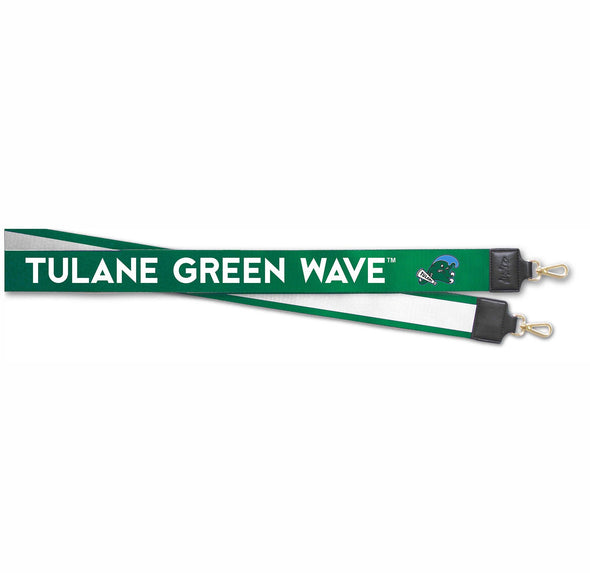 Hailey Tulane Green Wave Purse Strap