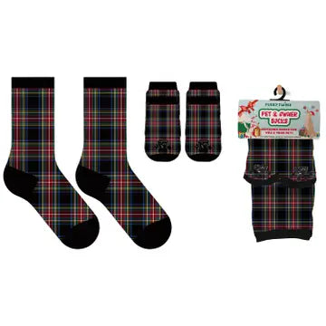 Christmas Pet And Owner Sock Sets in 6 Options