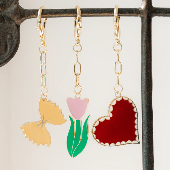 Enamel Bag Charms In 12 Options