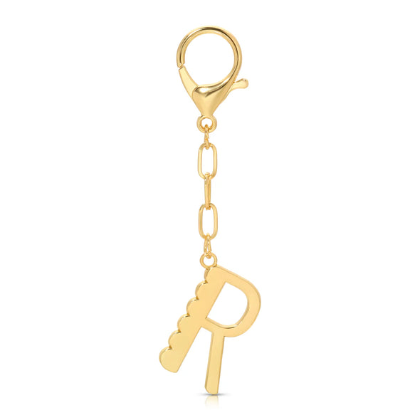 Enamel Initial Bag Charms