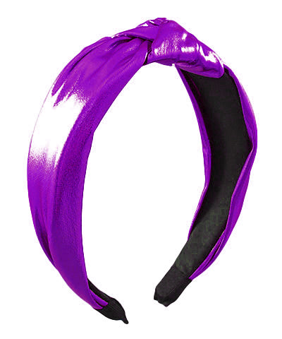Metallic Knot Headband In 4 Colors