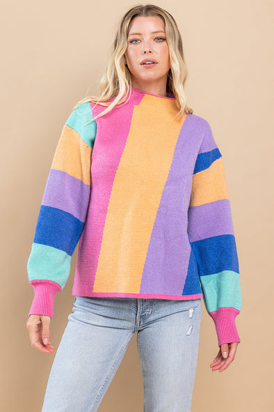 Sorbet Long Sleeve Sweater