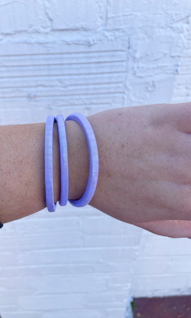 Light Purple Stretch Bracelet Set