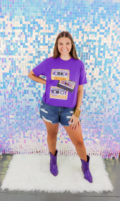 Tigers Game Day Mix Tape Tee (S-XXXL)