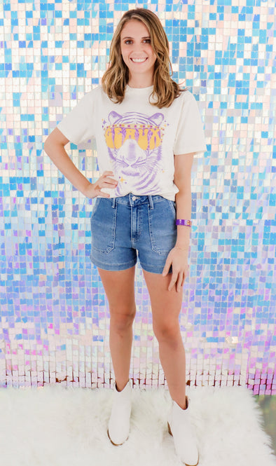 Geaux Shades Tiger Game Day Tee (S-XXXL)