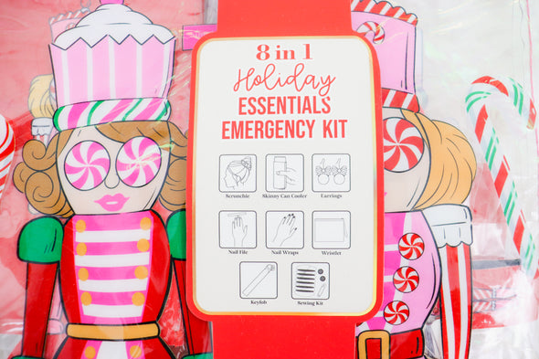 8 In 1 Holiday Essentials Emergency Kit In 3 Designs