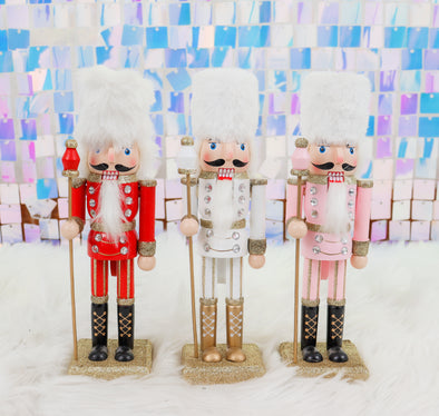 Nutcracker 10in Decoration In 3 Colors
