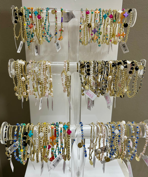 Stackable Beaded Bracelets In 18 Styles
