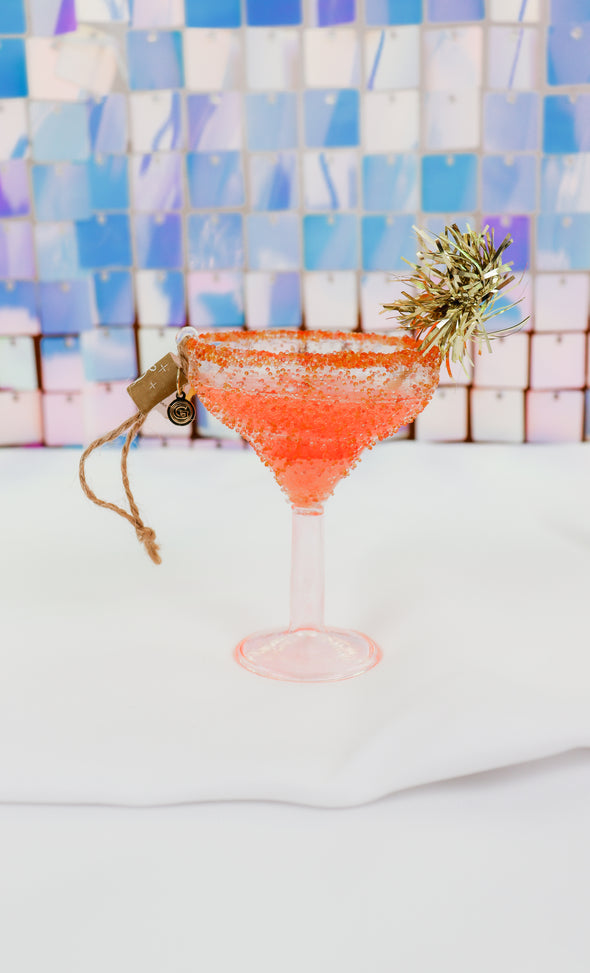 Glass Sparkling Spirits Ornament In 10 Colors