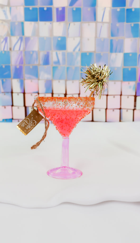 Glass Sparkling Spirits Ornament In 10 Colors