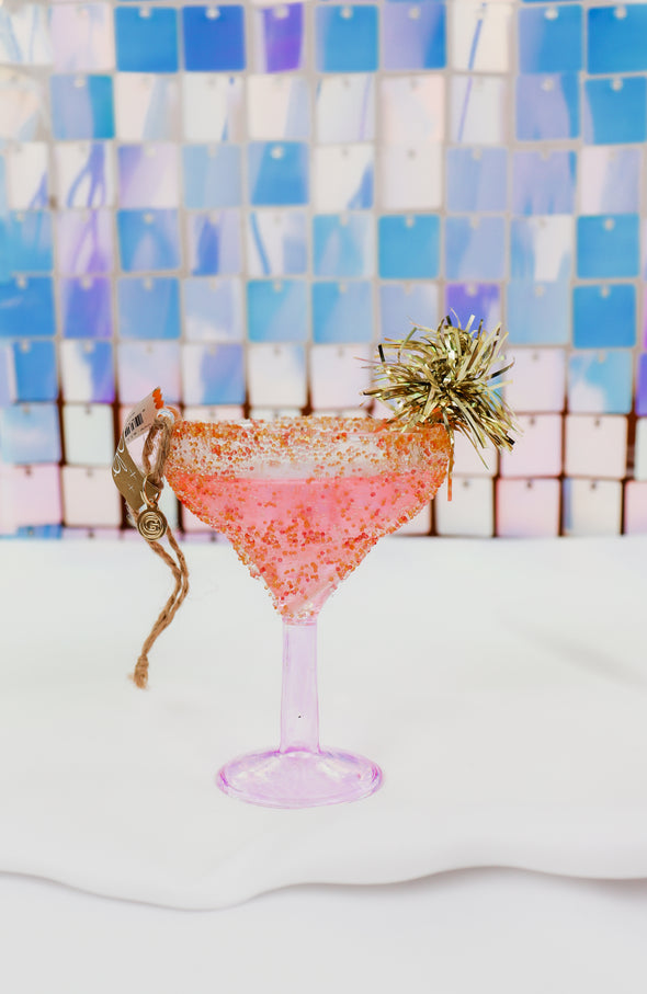 Glass Sparkling Spirits Ornament In 10 Colors