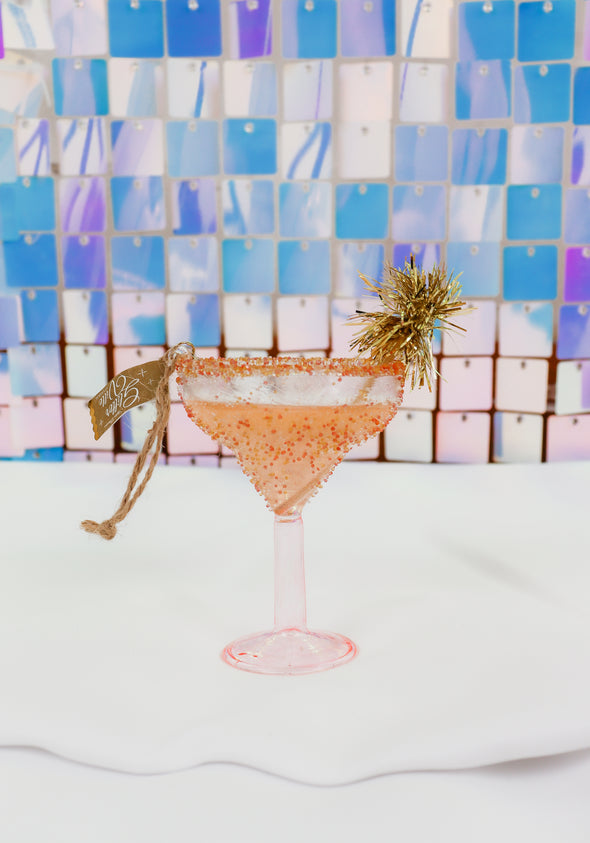 Glass Sparkling Spirits Ornament In 10 Colors