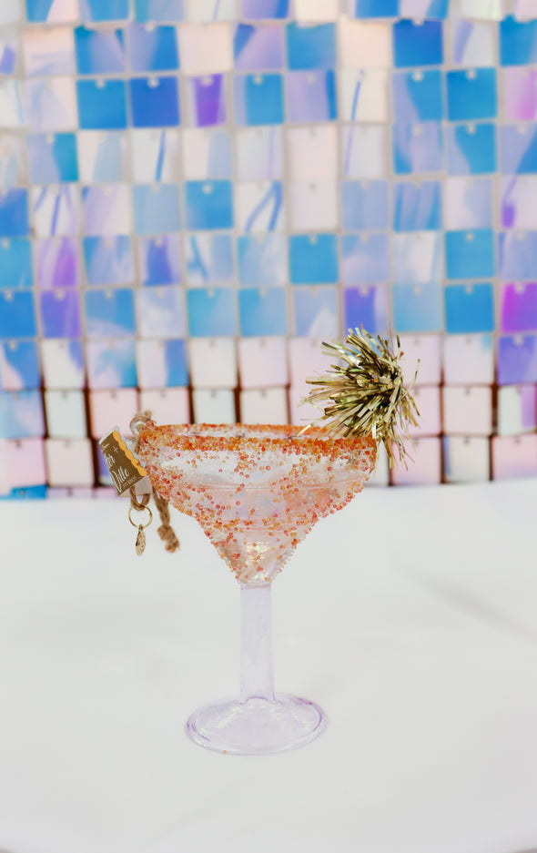 Glass Sparkling Spirits Ornament In 10 Colors