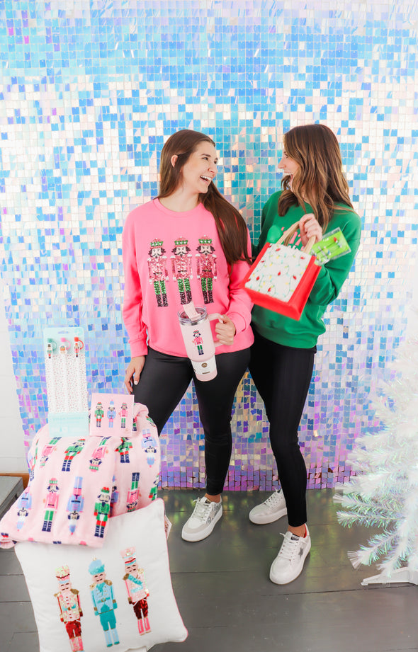 Merry & Bright Sequin Sweatshirt (XS-XL)