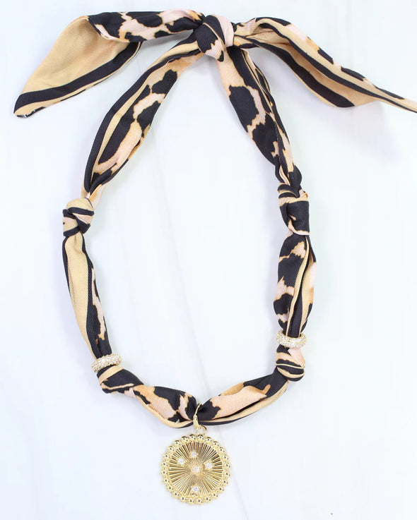 Shannon Scarf Charm Necklace