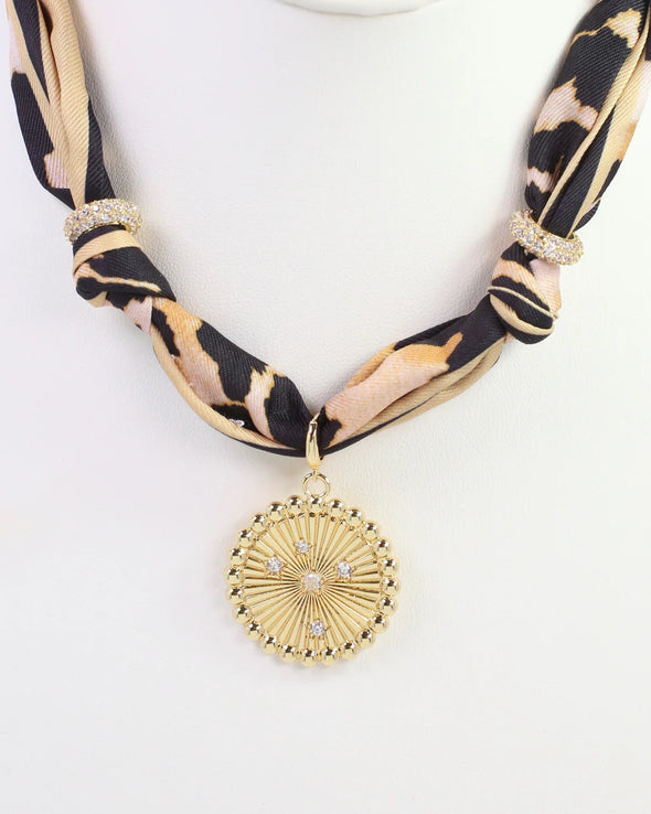 Shannon Scarf Charm Necklace