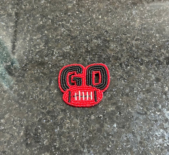 Go Game Day Pins in 9 Colors