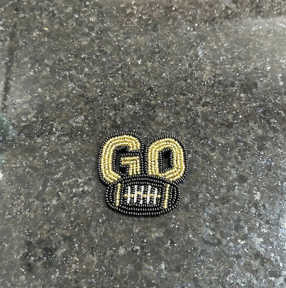 Go Game Day Pins in 9 Colors