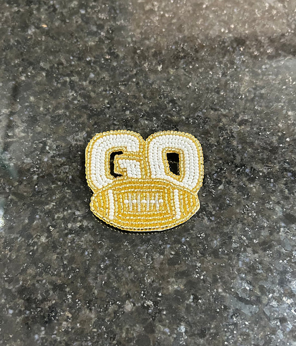 Go Game Day Pins in 9 Colors