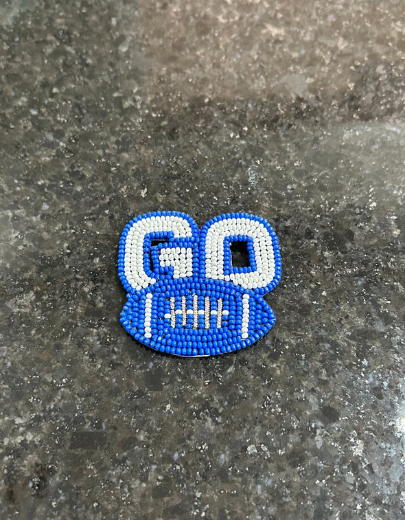 Go Game Day Pins in 9 Colors