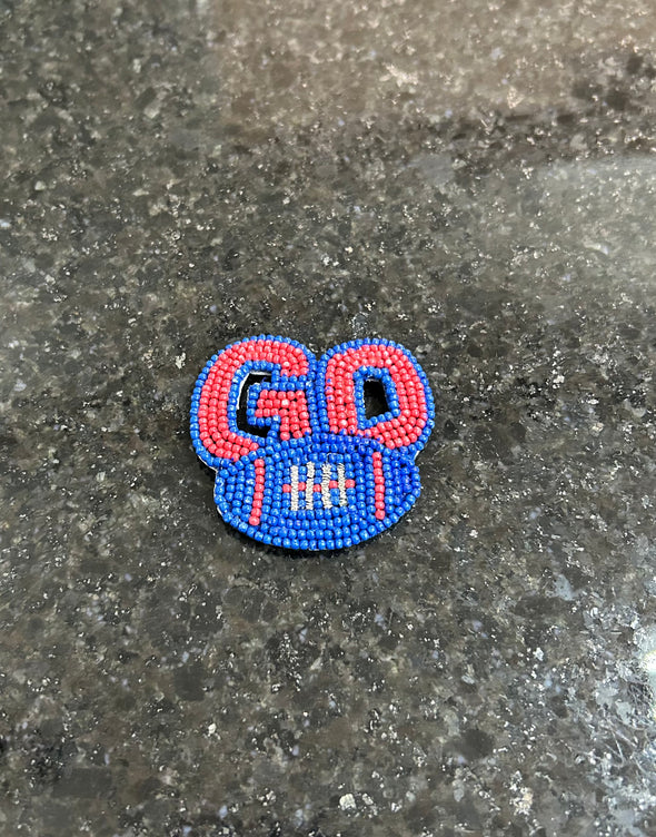 Go Game Day Pins in 9 Colors