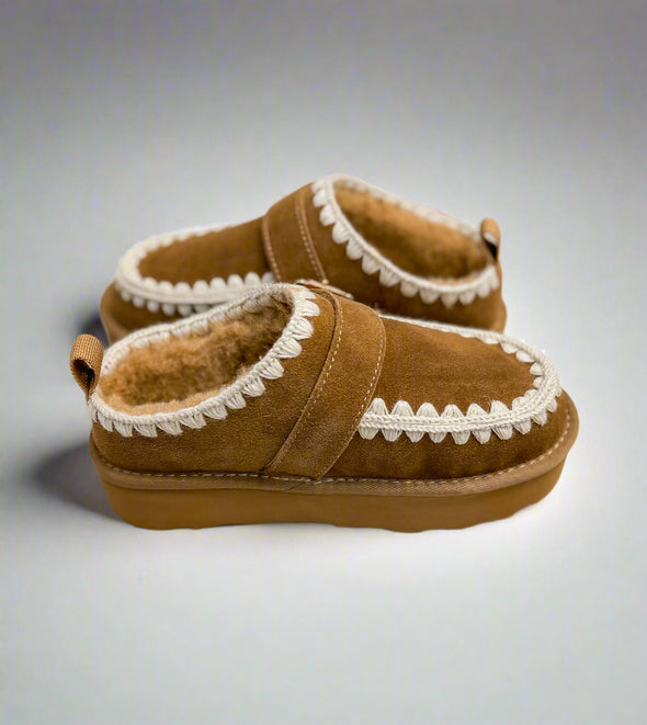 Vintage Havana Close 1 Suede Wedge